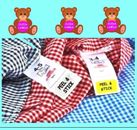 Stick on Clothing Name Labels Clothes School Uniform Care Home Kids Childrens