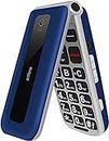 artfone F20 Telefono Cellulare per Anziani, Flip Cellulare Anziani con Tasti Grandi|2G GSM|2.4" Display|SOS|1200mAh Batteria|Funzione MMS|Supporto SIM Doppio|Chiamata Rapida|Radio FM|Torcia -Blu