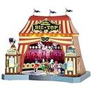 Lemax- Carnival - Sights & Sounds: Berry Brothers Big Top - (55918-UK), Multicolor