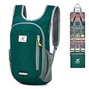 SKYSPER Small Daypack 10L Hiking Backpack Packable Lightweight Travel Day Pack for Women Men