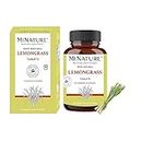 Lemongrass Tablets by mi Nature | 90 Tablets, 1000 mg | 45 Days Supply | Cymbopogon citratus | Promotes Digestion | Detoxification |Vegan
