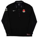 Nike Dri-Fit Team Canada Hockey Molson Canadian 1/2 Zip Up Sweatshirt Jacket L