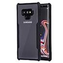 Amazon Brand - Solimo TPU 360 Degree Protection Black Border Back Cover for Samsung Galaxy Note 9 - Black