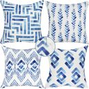 Outdoor Pillow Covers for Patio Furniture Decorative Outdoor Covers 18X18 Water