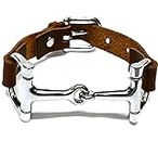Ideana Horse Bit Bracelet - Classic Equestrian and Horselover Gift with Snaflle Charm