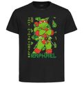 T-Shirt Unisex Black Japanese Style - TMNT Ninja Turtles - Raphael LL3799