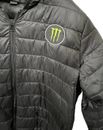 Monster Energy Drink Jacket Size 2XL Black Puffer With Hood Promo Gear Preowned