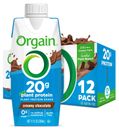 Orgain Vegan Protein Shake Creamy Chocolate - 20G Plant Based Protein Meal Rep