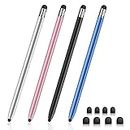 Stylus for Touch Screens, Digiroot 4-Pack Stylus Pens High Sensitivity & Precision Capacitive Stylus for iPhone/iPad Pro/Tablets/Samsung/Galaxy/PC……