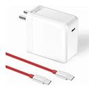 Original 65W Warp/SUPERVOOC/Dash Charger with 3.3Ft C to C Cable Compatible for OnePlus 11/11R/10/10 Pro/9/9 Pro/9R/8/8T/Nord/CE 2,2t,3,CE 3 lite 5G Mobile Phone Fast Charging 65 Watt Adapter