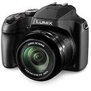 Panasonic Lumix FZ80 4K Digital Camera, 18.1 Megapixel Video Camera, 60X Zoom DC VARIO 20-1200mm Lens, F2.8-5.9 Aperture, Power O.I.S. Stabilization, Touch Enabled 3-Inch LCD, Wi-Fi, DC-FZ80K (Black)