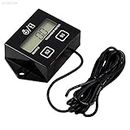 ELECTROPRIME 1D92 Tach Hour Meter Inductive Tachometer Counter Small Engine For Motorcycle Bi