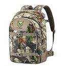 TIDEWE Hunting Backpack with Waterproof Rain Cover, 25L Next Camo G2 Hunting Pack, Resilient Hunting Day Pack for Hiking