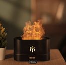 Flame Ultrasonic Humidifier, Creates Soothing Atmosphere 