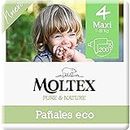 Moltex Pure & Nature Öko-Windeln Größe 4 (9-15 kg) - 200 Windeln