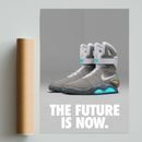 Nike Mag Limited Edition Sneaker Poster Kunstdruck Air Max, Zurück in die Zukunft