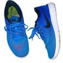Zapatos para correr Nike para mujer Free RN azul brillante/azul corredor 831509-404 talla 6,5