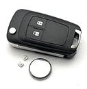 Automobile Locksmith Kit – para Opel Insignia Astra Mokka 2 botones flip plegable llave de la carcasa de la batería interruptores