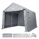 VEVOR Protable Storage Shelter Garage Storage Shed 7x12x7.36 ft & Zipper Door