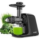 Juicer Machines, NXONE Slow Masticating Juicer, Cold Press Juicer Extractor with Queit Motor/Not Break, Not Jammed, Slow Juicer Easy to Clean, 3-Speed Modes for High Nutrient Vegetables & Fruits
