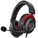 EKSA E900 Gaming Headset for Xbox One - PC Headset 3D Stereo Sound Headset Detachable Noise Cancelling Microphone - Gaming Headphones for Xbox One S/X, PS4, PS5, PC, Laptop, Switch