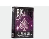 Paquete de 6 tarjetas de juego de bicicleta Stargazer Falling Star de US Playing Card Co.