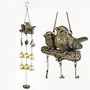 BWINKA Les Plus récents Oiseaux Carillon de Vent 6 pièces Bells de Bronze Amazing Grace Wind Chimes pour Jardin, Jardin, Patio et décor Maison avec Crochet