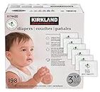 Kirkland Signature Diapers Size 3 (16 lbs - 28 lbs) 198 Count W/ Exclusive Health and Outdoors Wipes