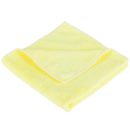 Unger ME40J SmartColor MicroWipe 16" x 16" Yellow UltraLite Microfiber Cleaning Cloth - 10/Pack