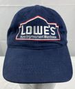 Lowes Home Improvement Warehouse Men's Blue Strapback Ball Cap