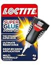 Loctite Super Glue Power Gel, Flexible Super Glue Gel, Superglue with Non-Drip Formula for Vertical Applications,Clear Superglue for Plastic, Wood, Metal, Crafts, & Repair, DIY, 4g
