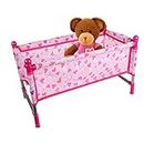 Baby Doll Playset with Foldable Doll Stroller | Doll Crib,Doll High Chair,Swing Baby Doll Accessories Birthday Gift for Kids,Nursery Role Play Set