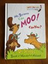 Mr. Brown Can Moo! Can You? by Seuss 1970 Vintage