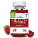 Herbion Naturals Apple Cider Vinegar Gummy with Folic Acid, Pomegranate, Beetroot & vitamin B12, source of Antioxidants to maintain Good Health & Metabolism, 60 Pectin Gummies for Adults, Apple Flavour