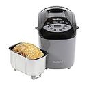 West Bend 47413 Hi-Rise Bread Maker Programmable Horizontal Dual Blade with 12 Programs Including Gluten Free, 3-Pound, Gray