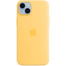 APPLE Handyhülle "iPhone 14 Plus Silicone MagSafe" Hüllen Gr. iPhone 14 Plus, gelb (sunglow) Zubehör für Handys Smartphones