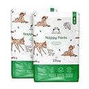 Amazon Brand - Mama Bear Disney Nappy Pants, Size 4 (9-15 kg), 160 Count (2 Packs of 80), White - MONTHLY PACK
