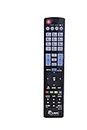 LRIPL Compatible Remote for LG LED/LCD TV With 3D Function- Universal Remote for LG UHD 4K Television Black