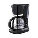 GEEPAS 1.5L Filter Coffee Machine | 800W Coffee Maker for Instant Coffee, Espresso, Macchiato & More | Boil-Dry Protection, Anti-Drip Function, Automatic Turn-Off Feature