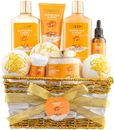 Gift Basket For Women – 10 Pc Almond Milk & Honey Beauty & Personal Care Set