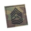 IR USMC master sergeant MGYSGT e-8 rank multicam 2x2 US marines morale patch