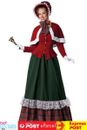 Yuletide Lady Charles Dickens Caroler Costume Victorian Christmas Xmas