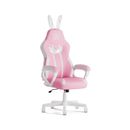 ZHISHANG Pink Gaming Chair for Girls, Kawaii Gamer Chair for Teens Adults Wom...