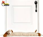 Tapón/bloqueador de corriente de puerta/ventana para perro - Mantiene el calor en aire frío/ruido/olores 