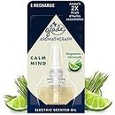 Glade Aromatherapy Electric Scented Oil Recharge parfum Calm Mind Bergamote et Citronelle, 20 ml