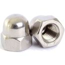 Hex Dome Nut M3 - M20 Metric Course Stainless Steel G304