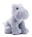 The Petting Zoo Hippo Stuffed Animal Plushie, Gifts for Kids, Wild Onez Babiez Zoo Animals, Hippo Plush Toy 6 inches