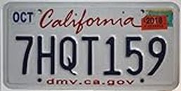 California Schild, Amerikanisches Autokennzeichen, US License Plate, U.S.A. Metallschild aus Kalifornien
