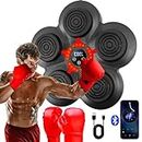 Music Boxing Machine, Music Boxer USB,Music Electronic Wall Target Training Devices,Charging Boxing Equipment,Smart Bluetooth Boxing,Boxing Training Punching Equipment for Home, Indoor and Gym