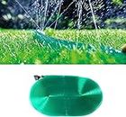 FUNJEE PVC Flat Soaker Hose 1/2'', Drip Hoses, Saves 70% Water, For Garden/Vegetable (25FT, Green)